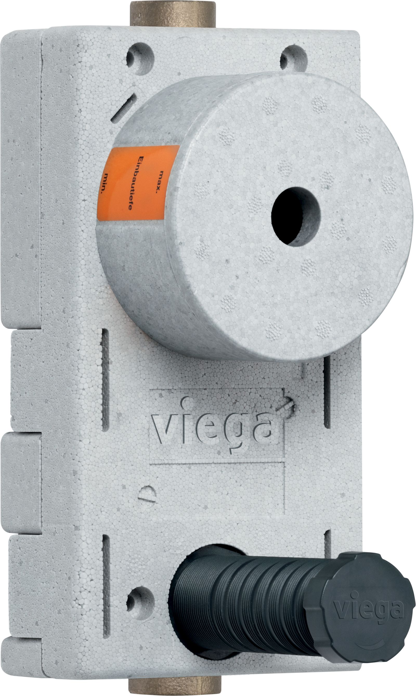 Viega UP-Wohnungswasserzähler-Einheit Easytop 2231.13 Rp 3/4, Siliziumbronze, schall-/wärmegedämmt