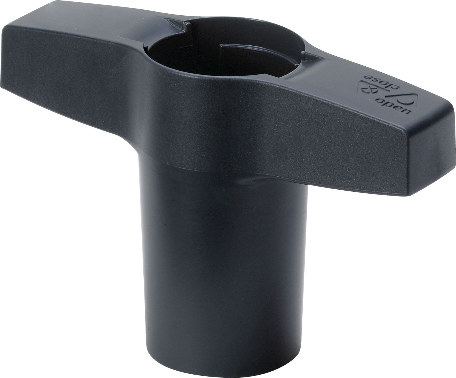 Viega Betätigungshebel Easytop 2275.91 DN 15/20, anthrazitgrau RAL 7016, Kunststoff, T-Form