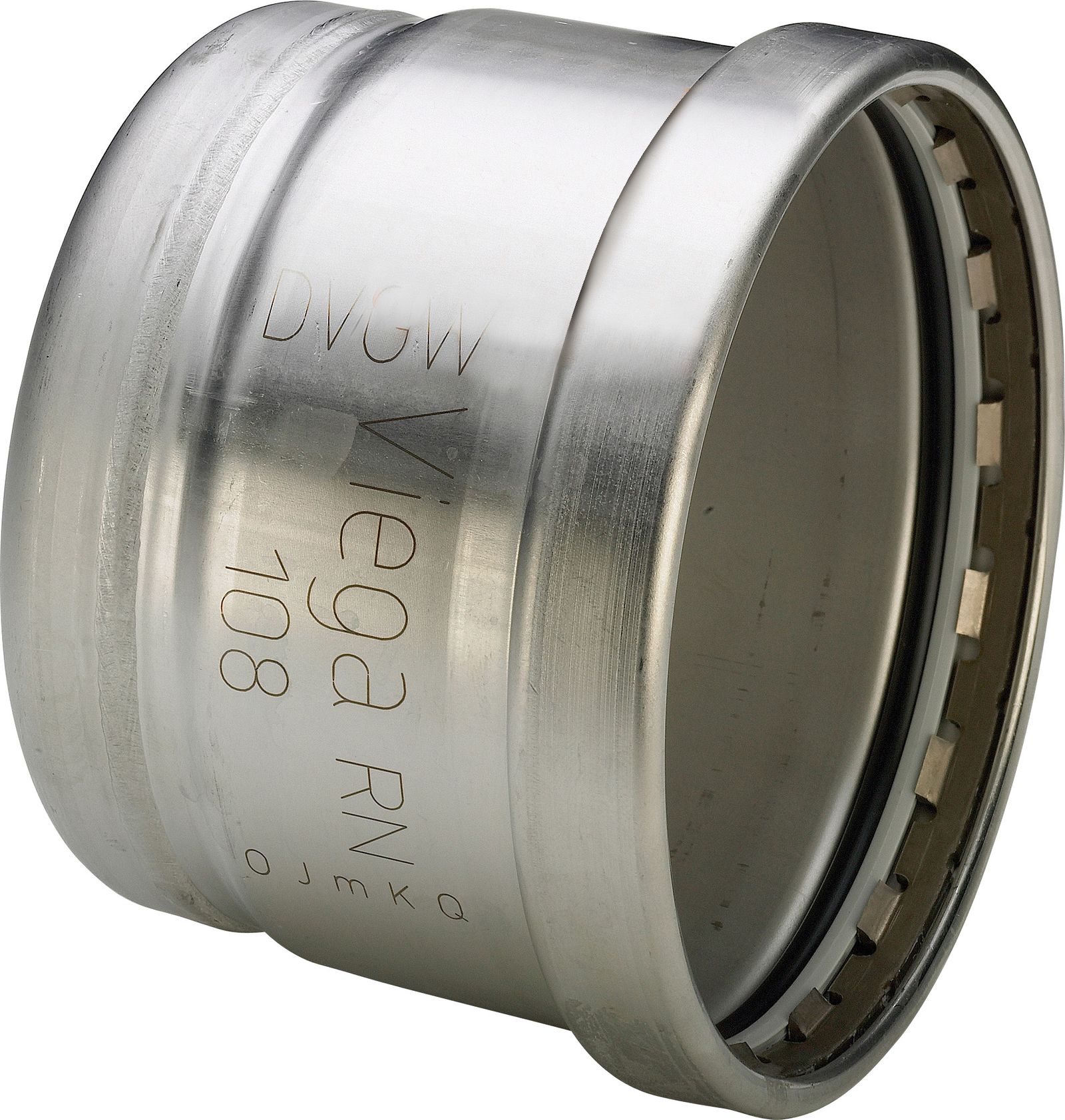 Viega Verschlusskappe Sanpress Inox 2356.1XL 108 mm, Stahl nichtrostend, SC-Contur