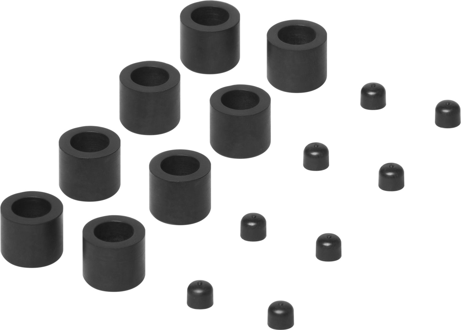 Viega Zubehörset Advantix 4971.75 Gummi schwarz, für Advantix-Duschrinnen-Rost