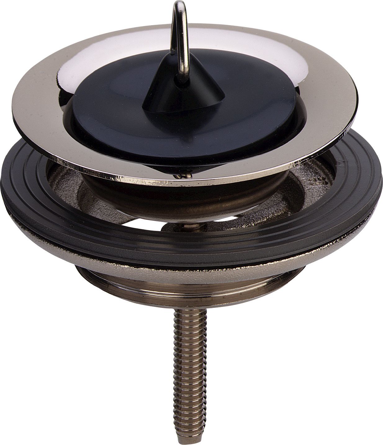 Viega Universalventil 5121 G 1 1/4x60mm, mit Stopfen, weiß RAL 9010