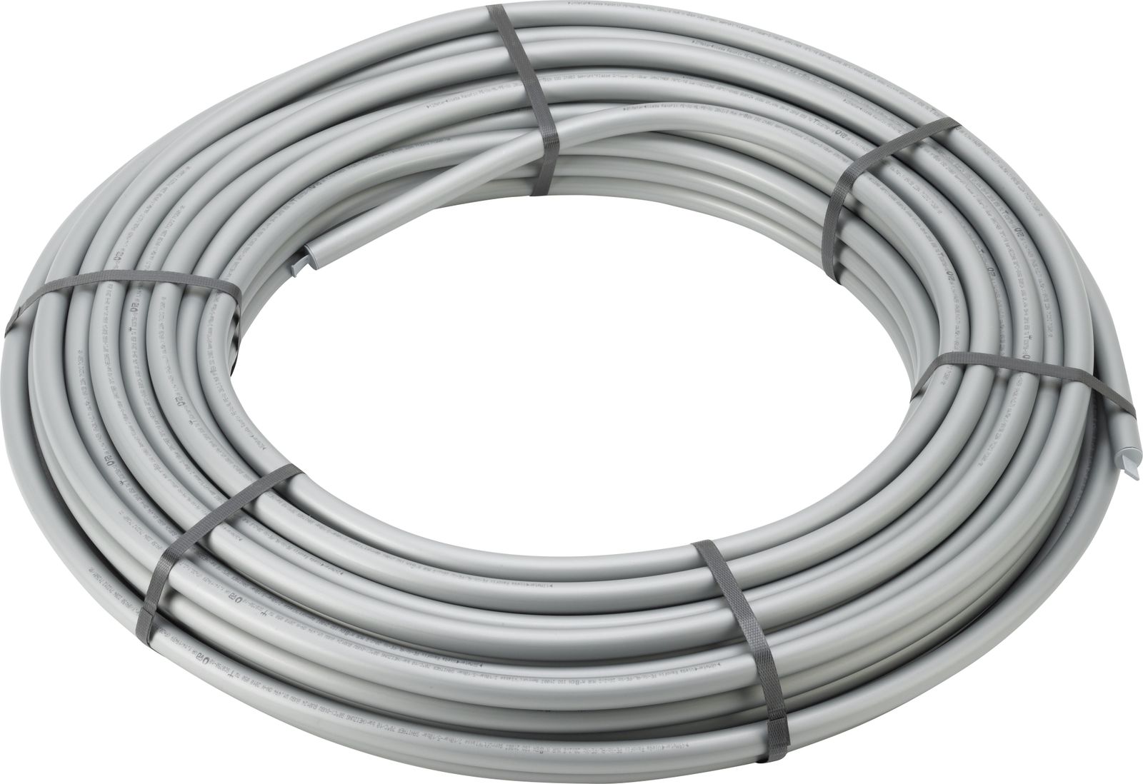 Viega Mehrschichtverbund-Rohr Raxofix 5302 16 x 2,2 mm, 100 m Ring, ohne Schutzrohr, Kunststoff grau