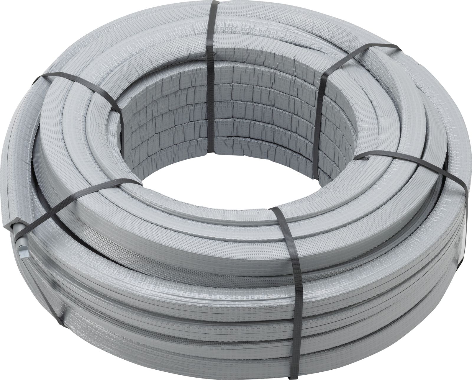 Viega Mehrschichtverbund-Rohr Raxofix 5304.1 16 x 2,2 mm, 50 m Ring, exzentrische Wärmedämmung, Kunststoff grau