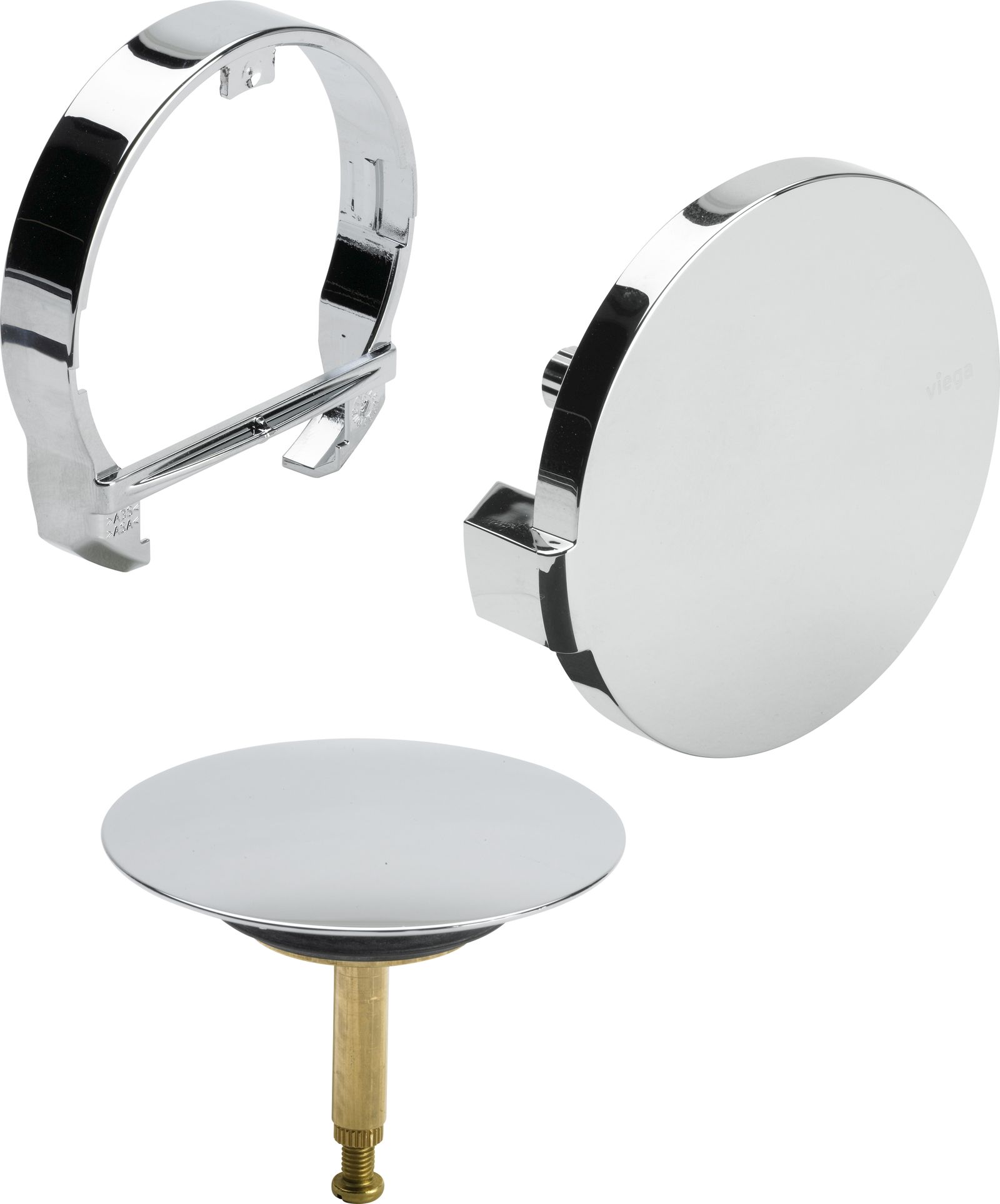 Viega Ausstattungsset Multiplex Trio 6161.01 Visign MT5, schwarz matt
