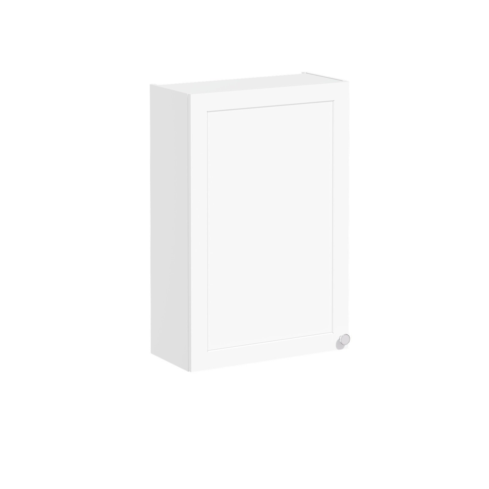 VitrA Bad Oberschrank Root Classic 57x27x85cm, 1 Tür, Türanschlag links, Korpus Weiß Matt