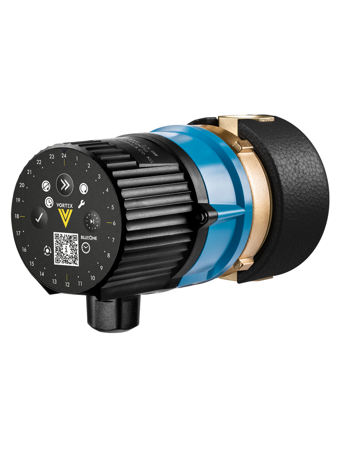 Vortex Trinkwasser-Zirkulationspumpe BWO 155 Z 230 V, mit Zeitschaltuhr, 1/2" IG, R-Gehäuse