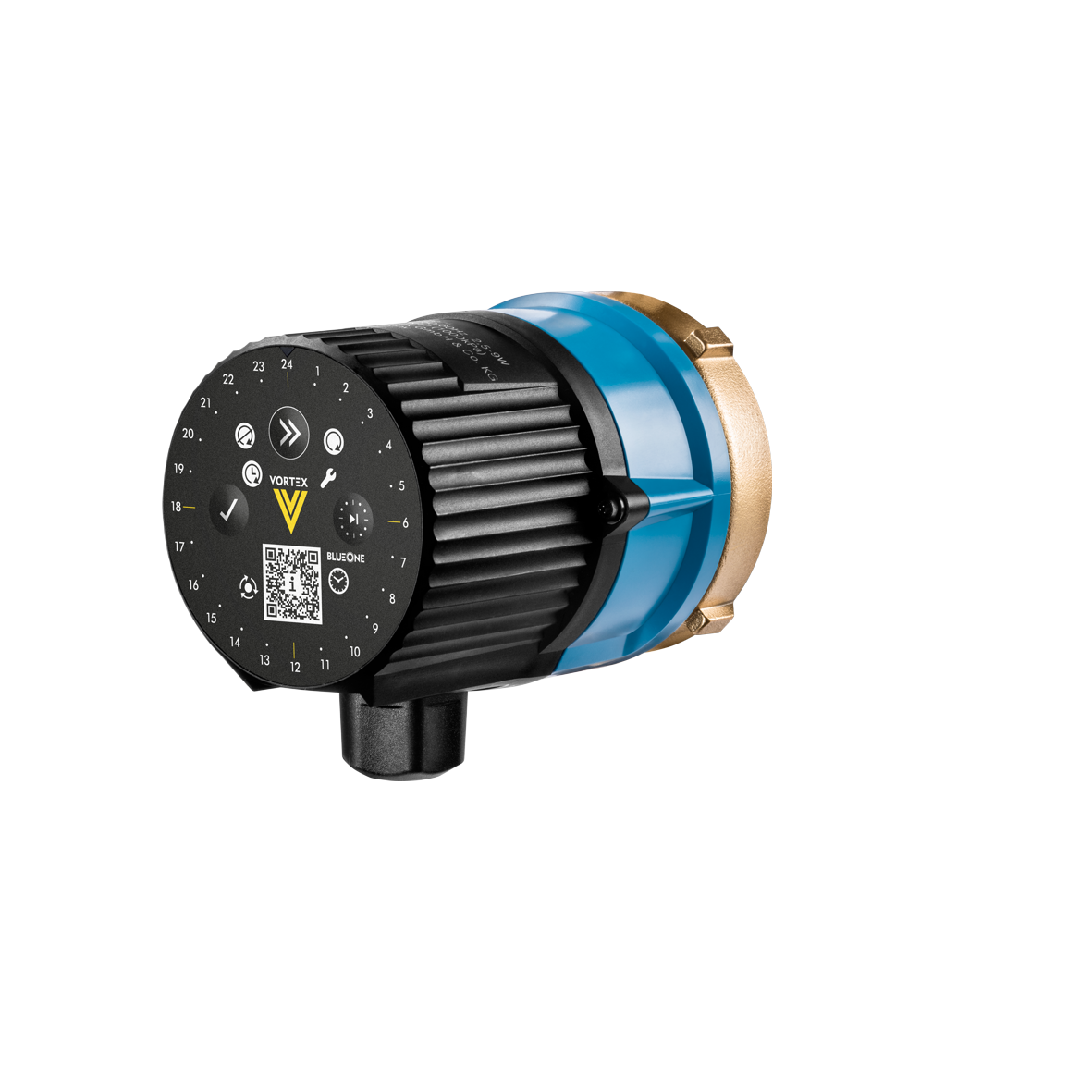 Vortex Hocheffizienz Universal-Motor BWO 155 Z 230 V, mit Zeitschaltuhr