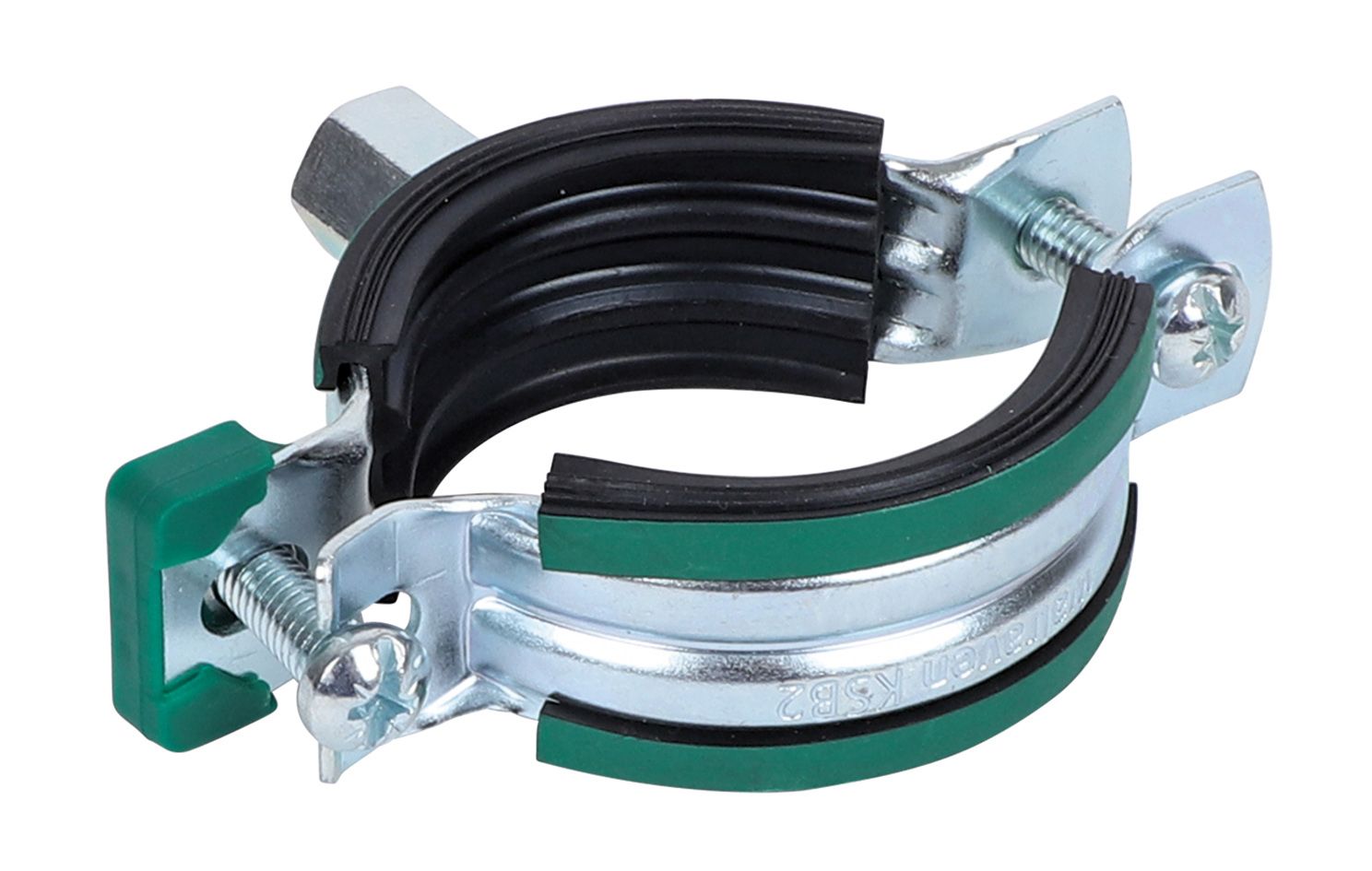 BIS Zweischraubenschelle KSB 2 25-28 mm, M8/10, EV EPDM