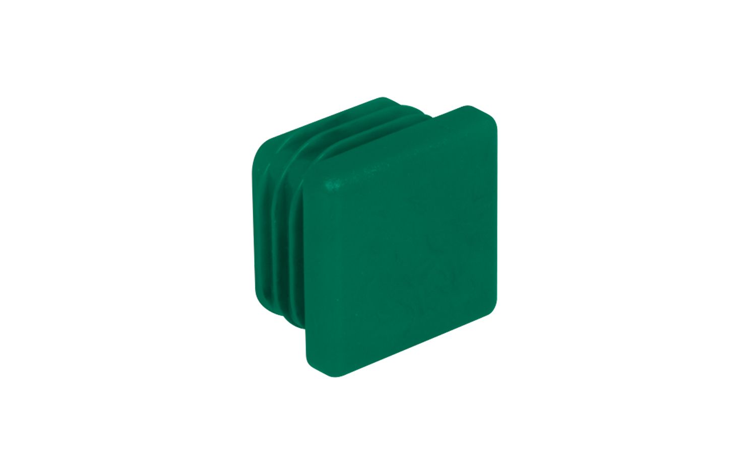 Walraven Schienenendstopfen 30 x 30 mm, für WM2, grün, Polyethylen