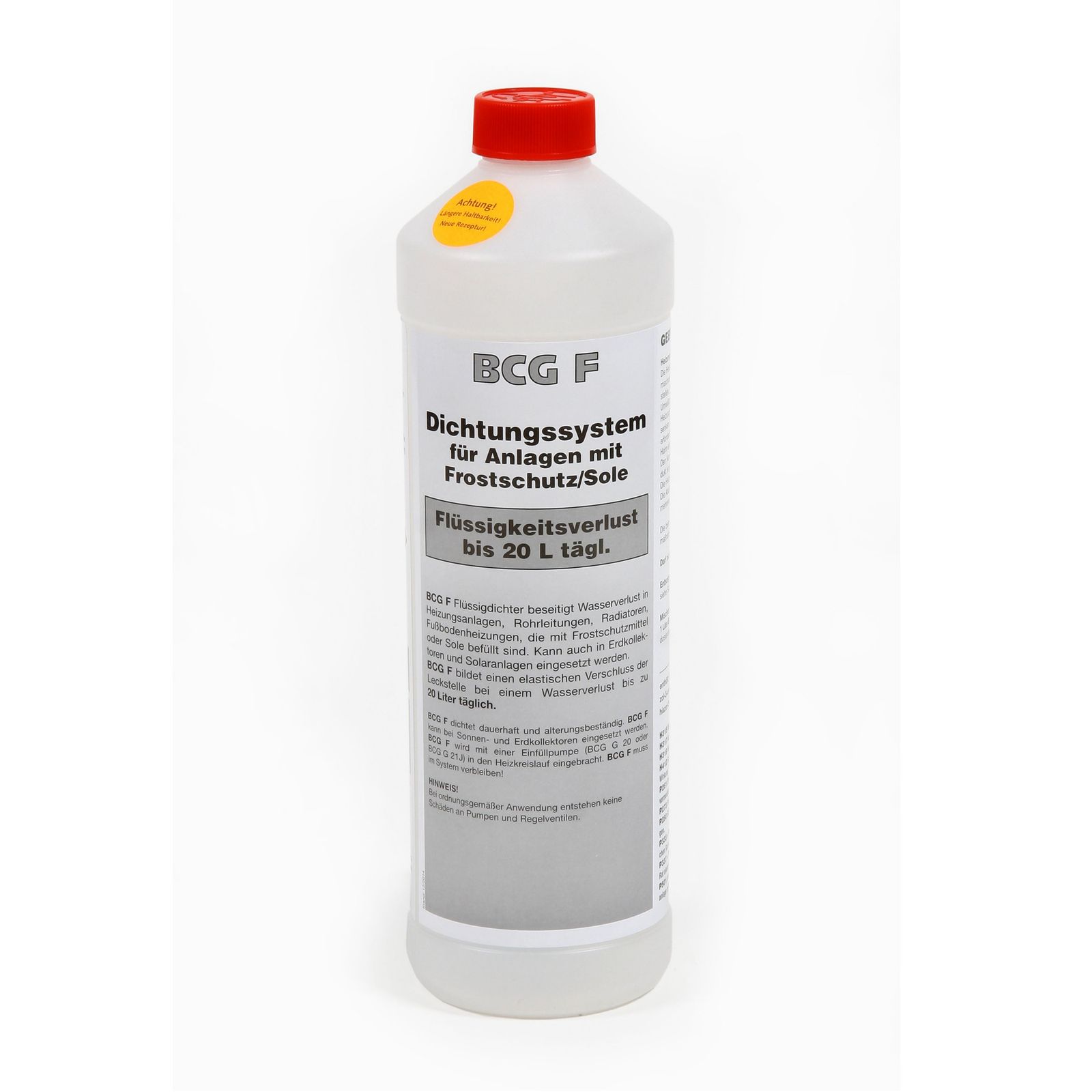 WBV "BCG F" Flüssigdichter 1 L Flasche