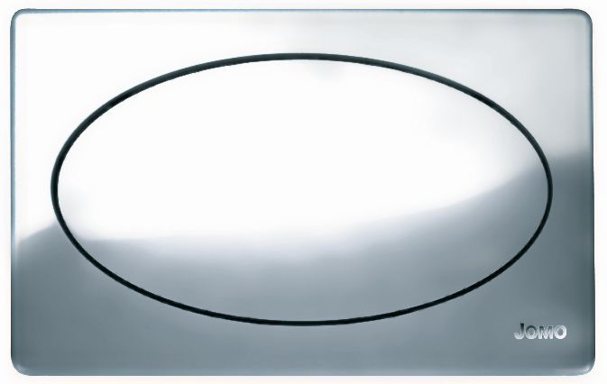 Werit Betätigungsplatte CLASSIC glanz verchromt, Start/Stopp-Funktion, Kunststoff