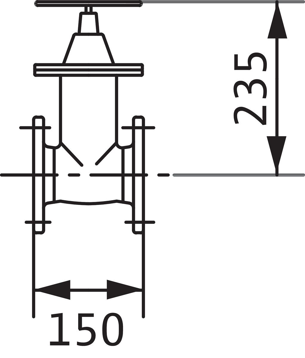 Wilo Absperrschieber DN 50, aus EN-GJL-250