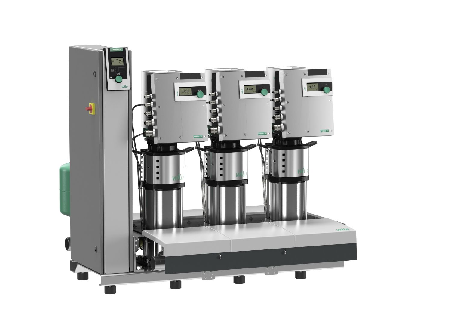 Wilo Druckerhöhungsanlage SiBoost Smart, 4 Helix EXCEL1005, R 3, 3,2 kW
