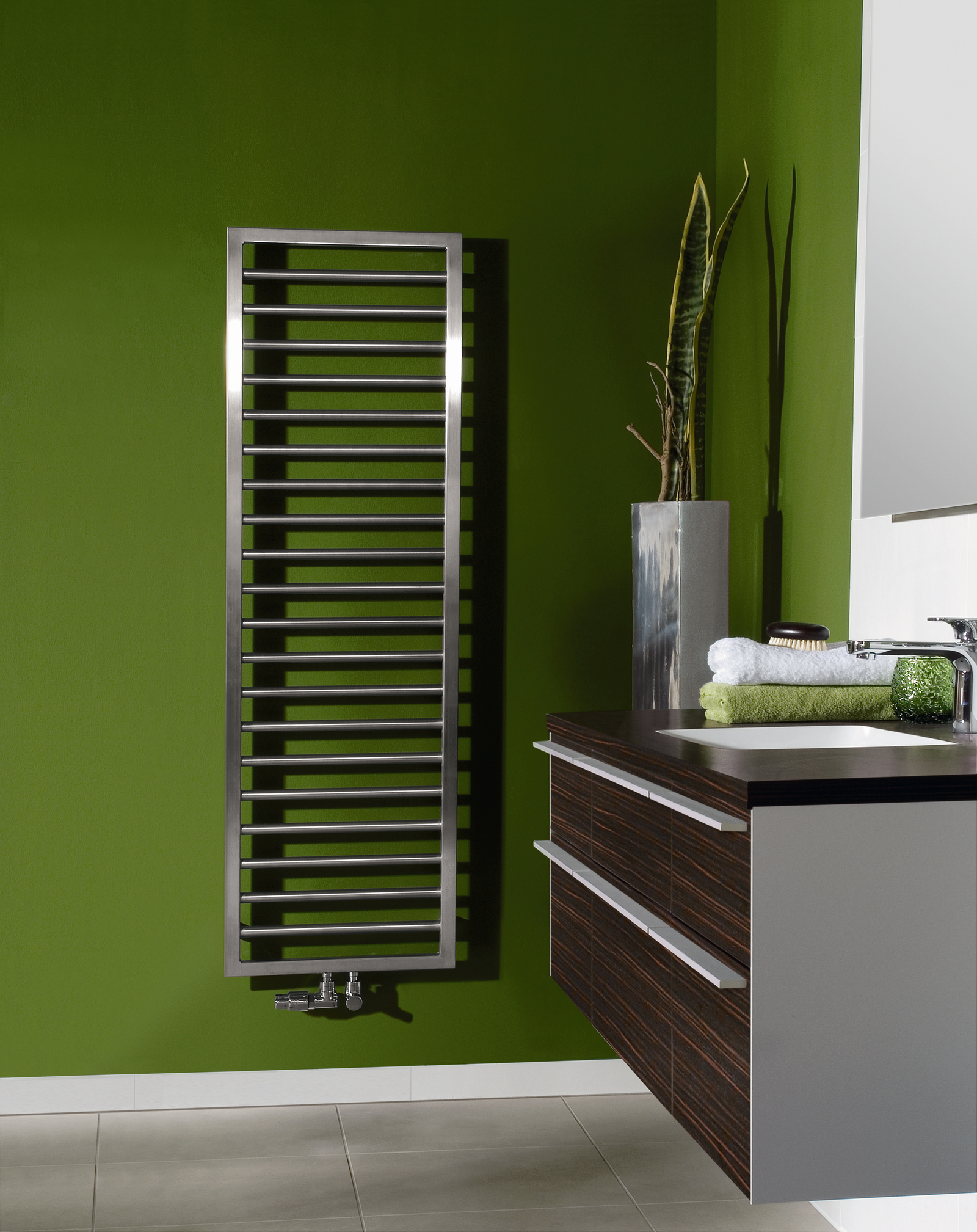 Zehnder Design-Heizkörper Subway SUBI-150-060, 1549 x 600 mm, Edelstahl