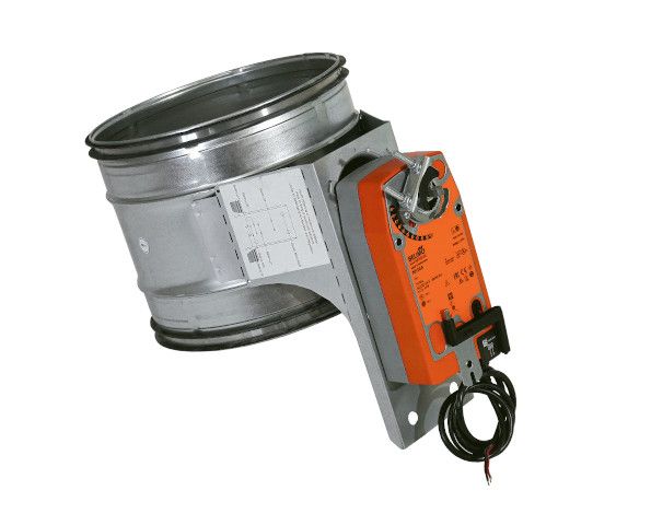 Zehnder Jalousieklappe rund, mit Motor, SILVERTOP 06