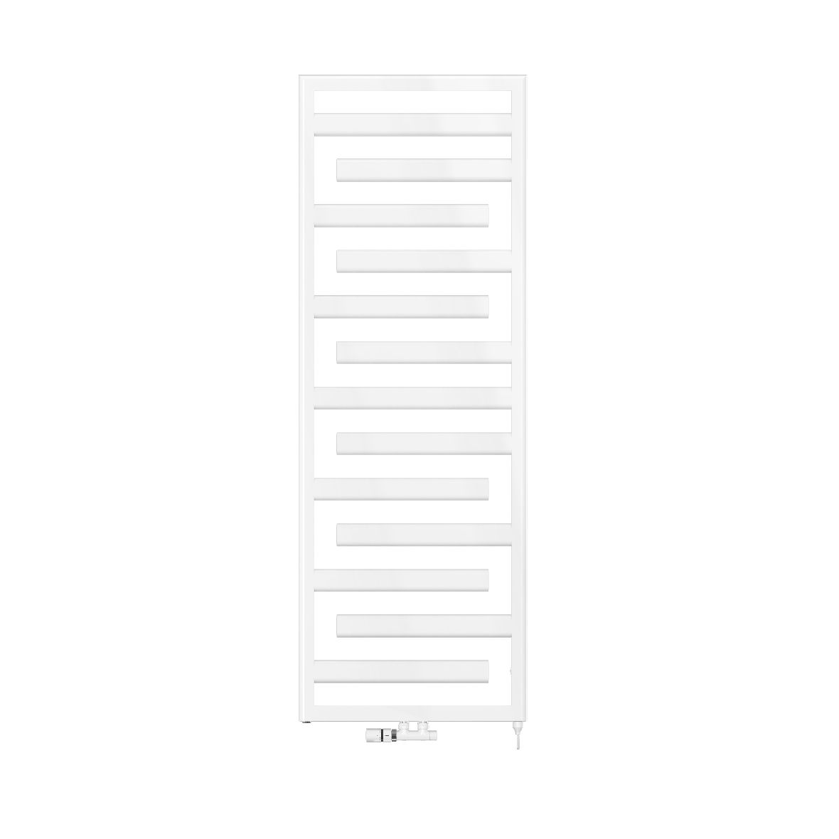 Zehnder Design-Heizkörper Tetris Länge 600 mm, titane, Heizstab IHE, Höhe 1700mm