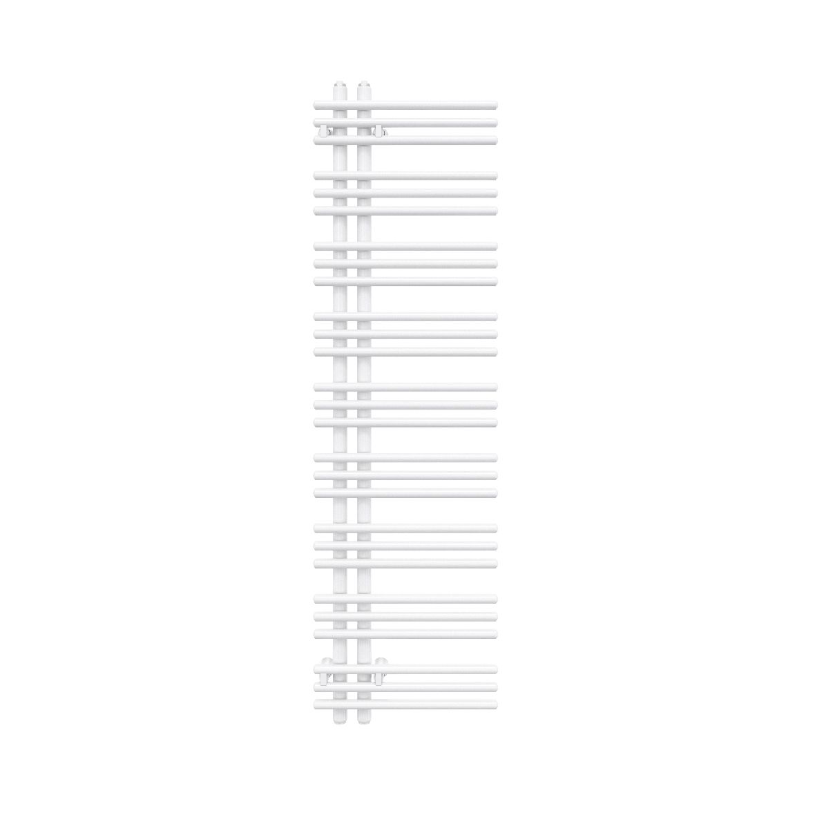 Zehnder Design-Heizkörper Yucca Asym YA-130-040, 1304 x 378 mm, schwarz quartz