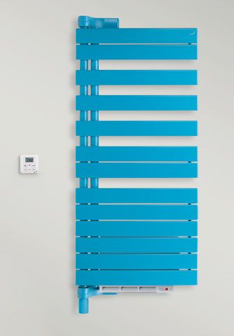 Zehnder Design-Elektroheizkörper Roda Twist Air Spa ROEL-140-55/IPS, 1344 x 550 mm, Volcanic