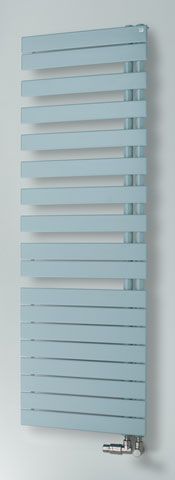 Zehnder Design-Heizkörper Roda Spa Asym ROFR-120-055, 1183 x 550 mm, grey Aluminium, rechts