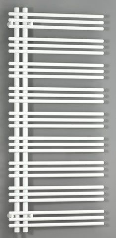 Zehnder Design-Elektroheizkörper Yucca Asym YAEL-130-40/GD 1304 x 378 mm, weiss, RAL 9016