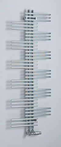 Zehnder Design-Heizkörper yucca YSD-130-080, 1340 x 800 mm, Telegrey 4, RAL 7047, doppellagig