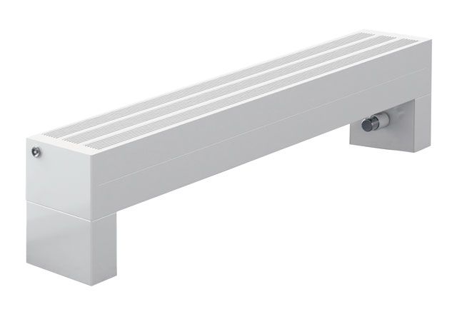 Zehnder Konvektor Radiavector BH 140 mm, BL 700 mm, Bautiefe 195mm, AB 1270