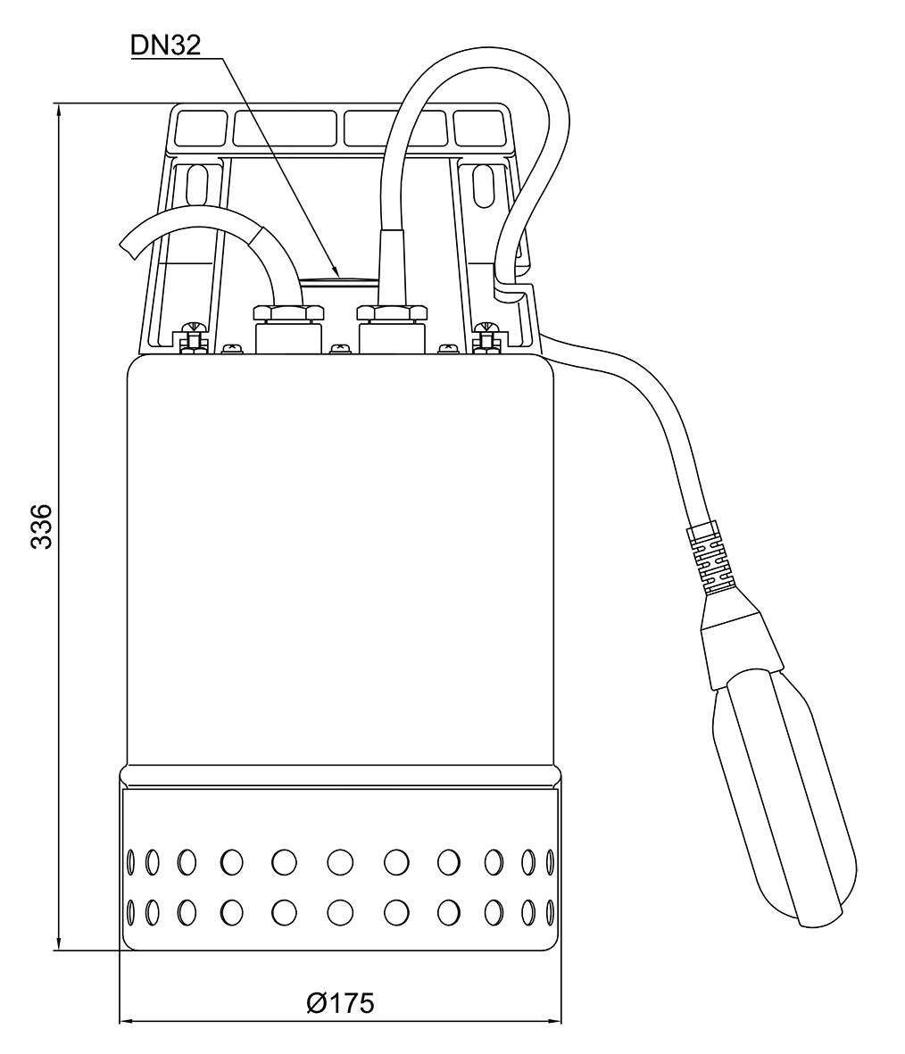 Zehnder-Pumpen Schmutzwasser-Tauchpumpe E-ZW 50 A-2, Edelstahl