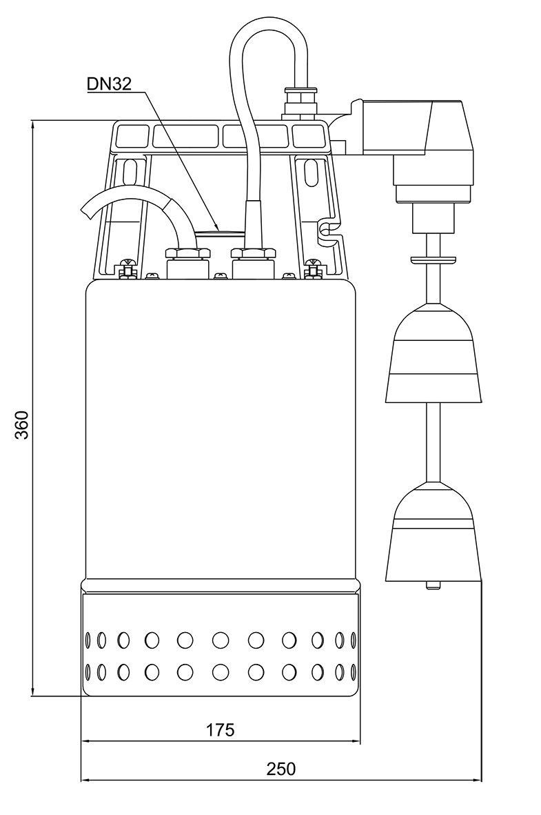 Zehnder-Pumpen Schmutzwasser-Tauchpumpe E-ZW 65 KS, Edelstahl