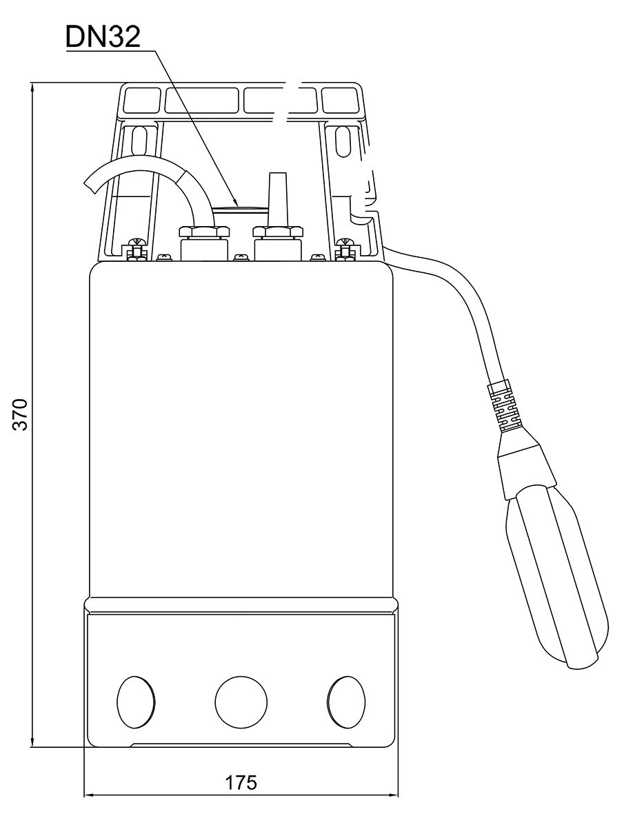 Zehnder-Pumpen Schmutzwasser-Tauchpumpe E-ZW 80 A, Edelstahl