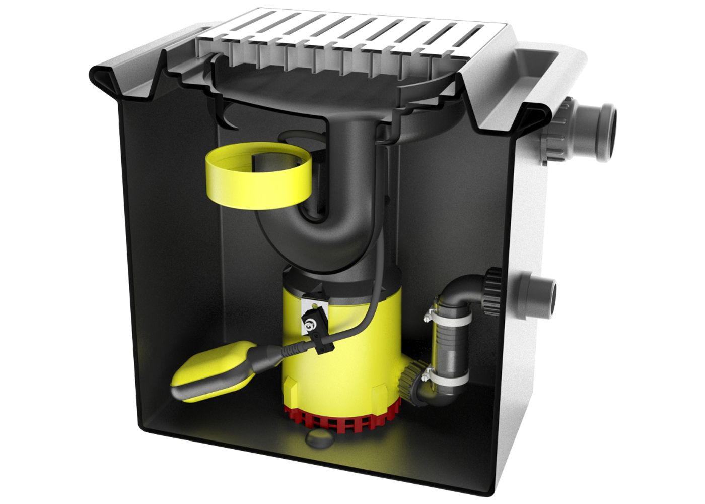 Zehnder-Pumpen Schmutzwasser-Hebeanlage UFB 200/40